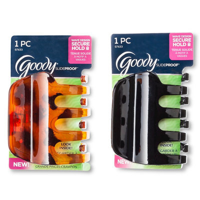 Goody Slide Proof Large Half Claw Clip, 1CT