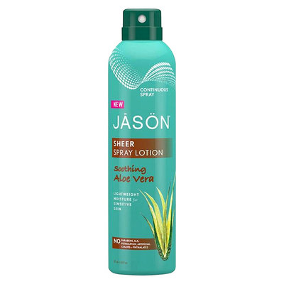 Jason Sheer Spray Soothing Aloe Vera Lotion - 6 oz