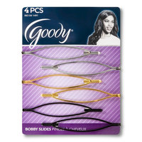 Goody Oval Metallic Bobby Slides - Silver/Gold/Black (6 Count)