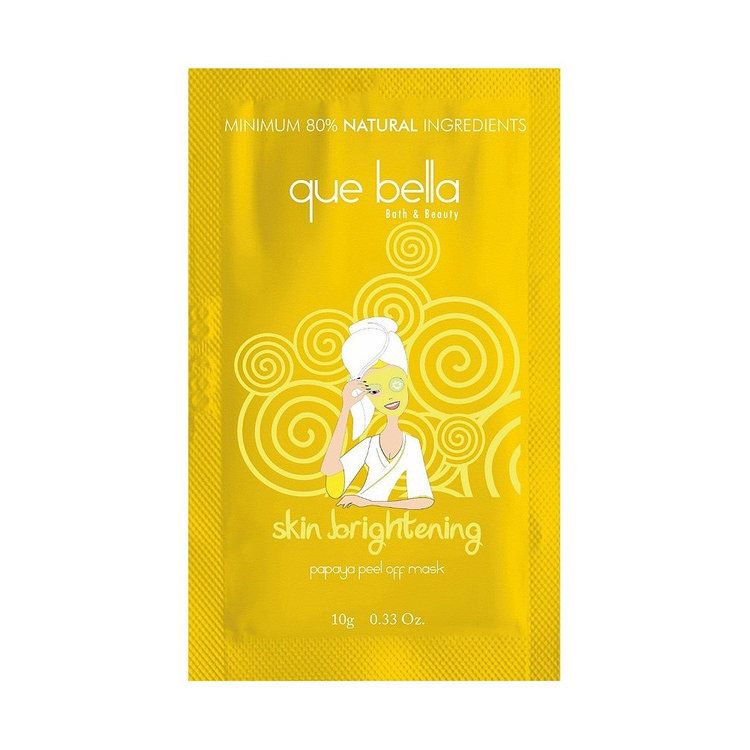 Que Bella Papaya Skin Brightening PeelOff Mask (NEW) Reviews 2019