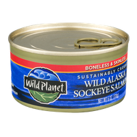 Wild Planet Wild Alaska Sockeye Salmon Boneless & Skinless