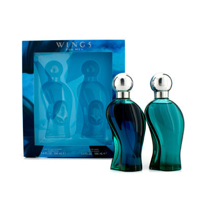 Armani Giorgio Beverly Hills Wings Coffret: Eau De Toilette Spray 100ml/3.4oz + After Shave 100ml/3.4oz 2pcs