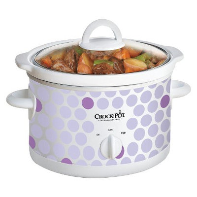 Crock-Pot 2.5 Qt. Manual Slow Cooker - Polka Dot