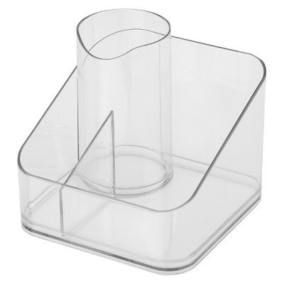 InterDesign Clarity Counter Top Hair Dryer Holder - Clear