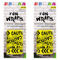 BSI Products Inc. 00103 Fun Wraps-Caution Pattern