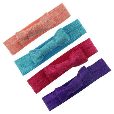 Joyen Enterprise Co., Ltd. Girls' 4-Pack Bow Hair Elastics
