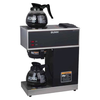 Bunn VPRw 2 Glass Decanters Pourover Commercial Coffee Brewer Decanter Combo