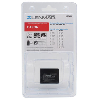Lenmar Battery for Canon - Black (LIZ347C)