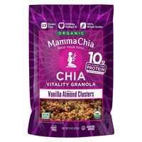 Mamma Chia Organic Vanilla Almond Chia Vitality Granola Clusters 9 oz