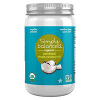 Simply Balanced Coconut Oil Unrefined