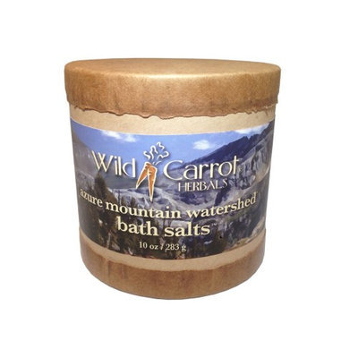 Watershed Bath Salts Azure Mountain Wild Carrot Herbals 10 oz Salt