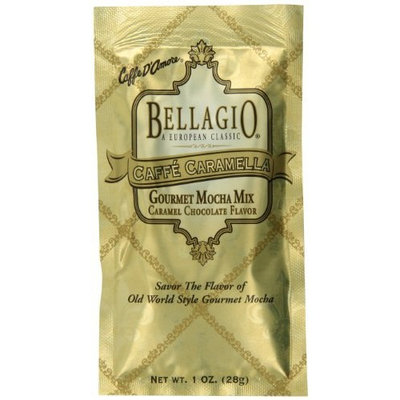 Bellagio Caffe Caramella Mocha Mix, 1-Ounce Packets (Pack of 25)