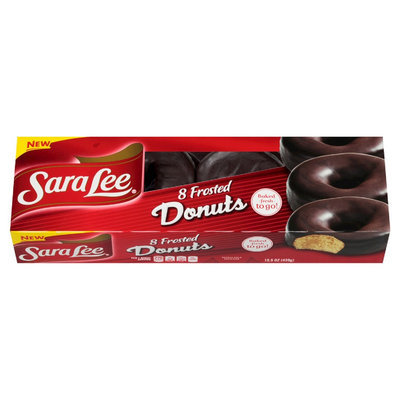 Sara Lee Chocolate Frosted Donuts 15.5 oz 8 ct