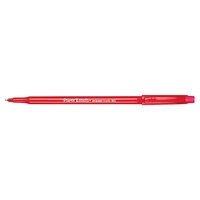 Sanford ERASER MATE BALLPOINT STICK ERASABLE PEN, RED INK, MEDIUM, DOZEN