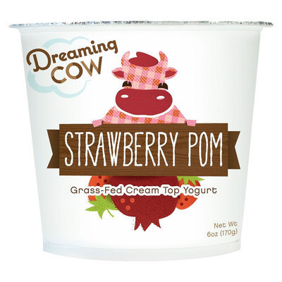 Dreaming Cow Creamery Dreaming Cow Yogurt Strawberry Pomegranate - 6 oz