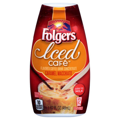 Smucker's Folgers Iced Cafe Caramel Macchiato Concentrated Beverage Mix 1.62 oz