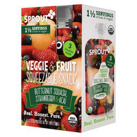 Sprout Butternut Squash, Strawberry & Acai 3 pk