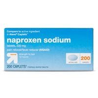 up & up Naproxen Sodium Pain Reliever Fever Reducer Caplets - 200 Count