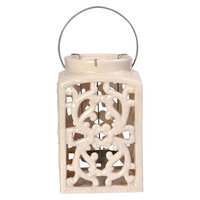 Drew Derose Decorative Ceramic Figurine - Beige