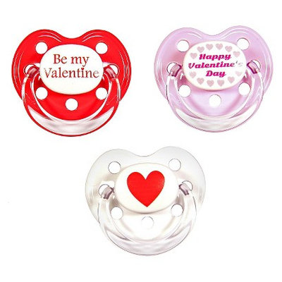 MeaMagic Valentines Day Pacifier Set