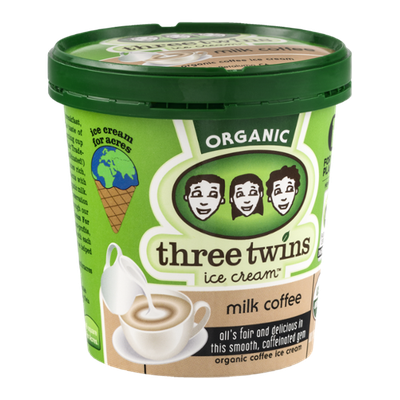 Three Twins Ice Cream Organic Milk Coffee
