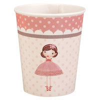 Birthdayexpress Ballerina Tutu 9 oz. Paper Cups (8)