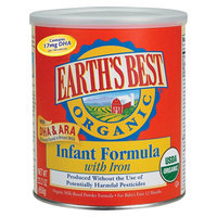 Earths Best Earth's Best Organic Milk-Based Infant Formula with Iron - 23.2oz (4 Pack)