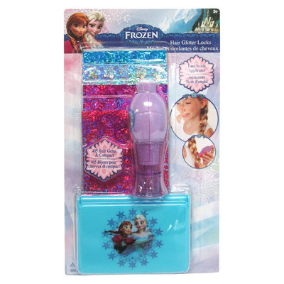 Townley Inc Disney Hair Gems Frozen/Princess with Compact and Hair Applicator