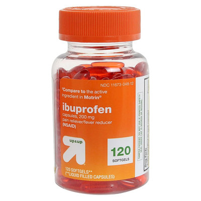 up & up Ibuprofen Pain Reliever/Fever Reducer Softgels - 120 Count