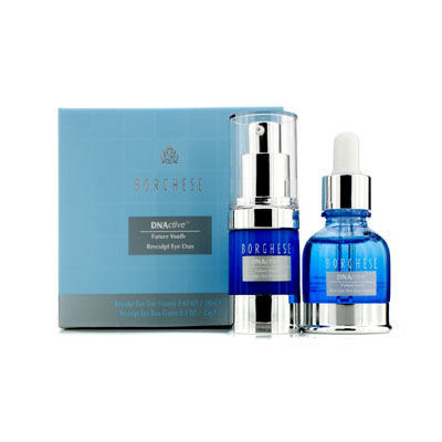 Borghese DNActive Future Youth Resculpt Eye Duo: Resculpt Eye Duo Essence 20ml/0.67oz + Resculpt Eye Duo Creme 15g/0.5oz 2pcs