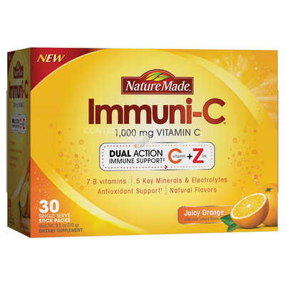 Nature Made Immuni-C Vitamin C Orange 1000 mg - 30 Packets