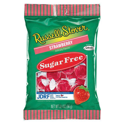 Russell Stover Candies, Inc. 3.4 oz Russell Stover Strawberry Hard Candy