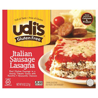 Udi's Food Udis Gluten Free Italian Sausage Lasagna 8 oz