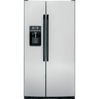 Hotpoint HSS25ASHSS 25.4 Cu. Ft. Stainless Steel Side-By-Side Refrigerator