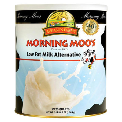 Augason Farms Emergency Food Morning Moos Low Fat Milk Alternative 48 oz