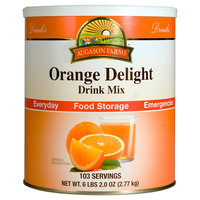 Augason Farms Emergency Food Orange Delight Drink Mix 98 oz