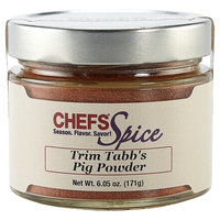 Chefs Pig Powder Pork Spice Blend and Dry Rub Large Jar (6.05 oz)