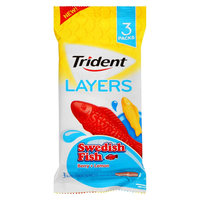 Trident Layers Swedish Fish Berry+Lemon Chewing Gum