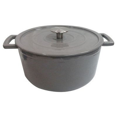 Threshold Cast Iron Dutch Oven - Grey (3 qt)