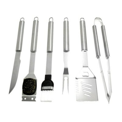 KNS International BT Outdoor Stainless Steel Barbeque set - 6 PC