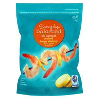 Market Pantry Simply Balanced 41/50 Cooked Tail-on Shrimp 16oz.