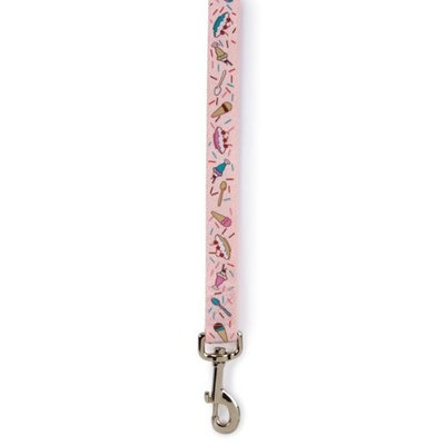 Zack & Zoey Nylon Sundae Dog Lead, 6-Feet, Pink