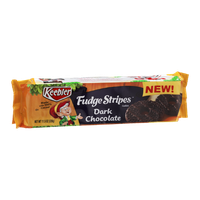 Keebler Fudge Stripes Cookies Dark Chocolate