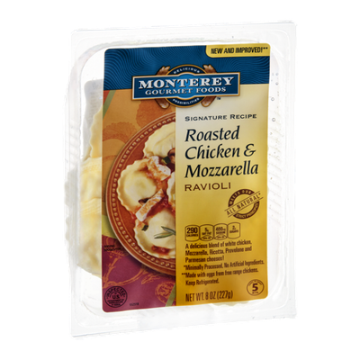Monterey Gourmet Foods Signature Recipe Ravioli Roasted Chicken & Mozzarella
