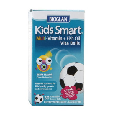 BioGlan Kids Smart Multivitamin + Fish Oil, Berry, 30 ea