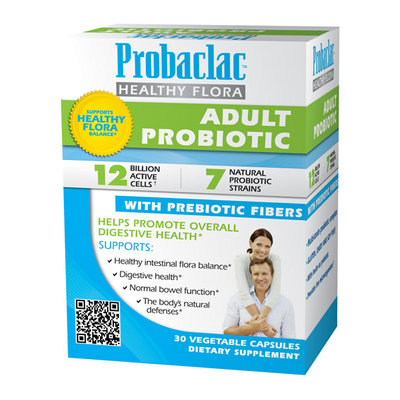 Probaclac Healthy Flora Probaclac Adult Multi-Strain Probiotic Complex Dietary Supplement
