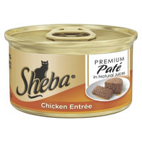 Masterfoods Sheba Premium Pate Wet Cat Food - Chicken Entree (3 oz)