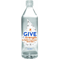 Give Water Give Strength Electrolyte Enhanced, 23-Ounce Bottles (Pack of 12)