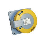 Thomas & Betts ABB Russelstoll ABB330R4W IEC Receptacle 30A 2 Pole 3 Wire 125V Pin & Sleeve