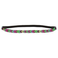Women's Arrow Beaded Headwrap - Multicolor